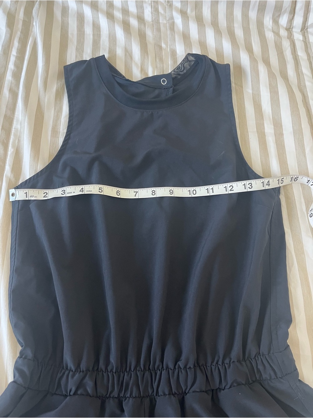 🖤 Zella Black Athletic Romper | XS | Athleisure Activewear Quick-drying - Picture 6 of 16